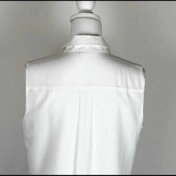 Altuzarra  Drop Waist Sleeveless‎ Button Casual  Minimalist Dress NWOT Size M - Picture 7 of 14